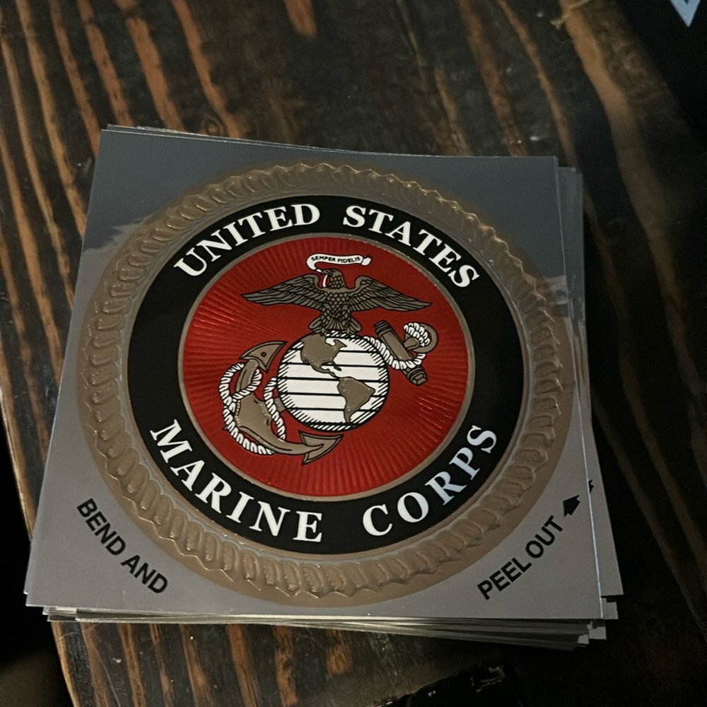 United States marine corps sticker